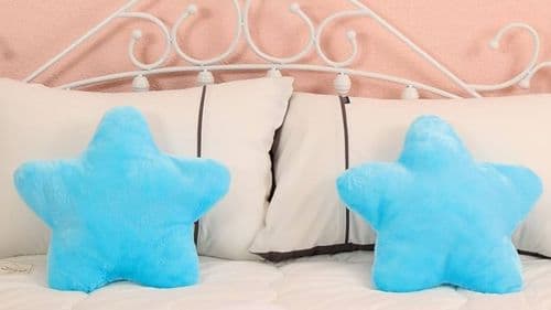 Add Comfort and Charm to Your Child’s Space with the Amazon Basics Plush Star Pillow