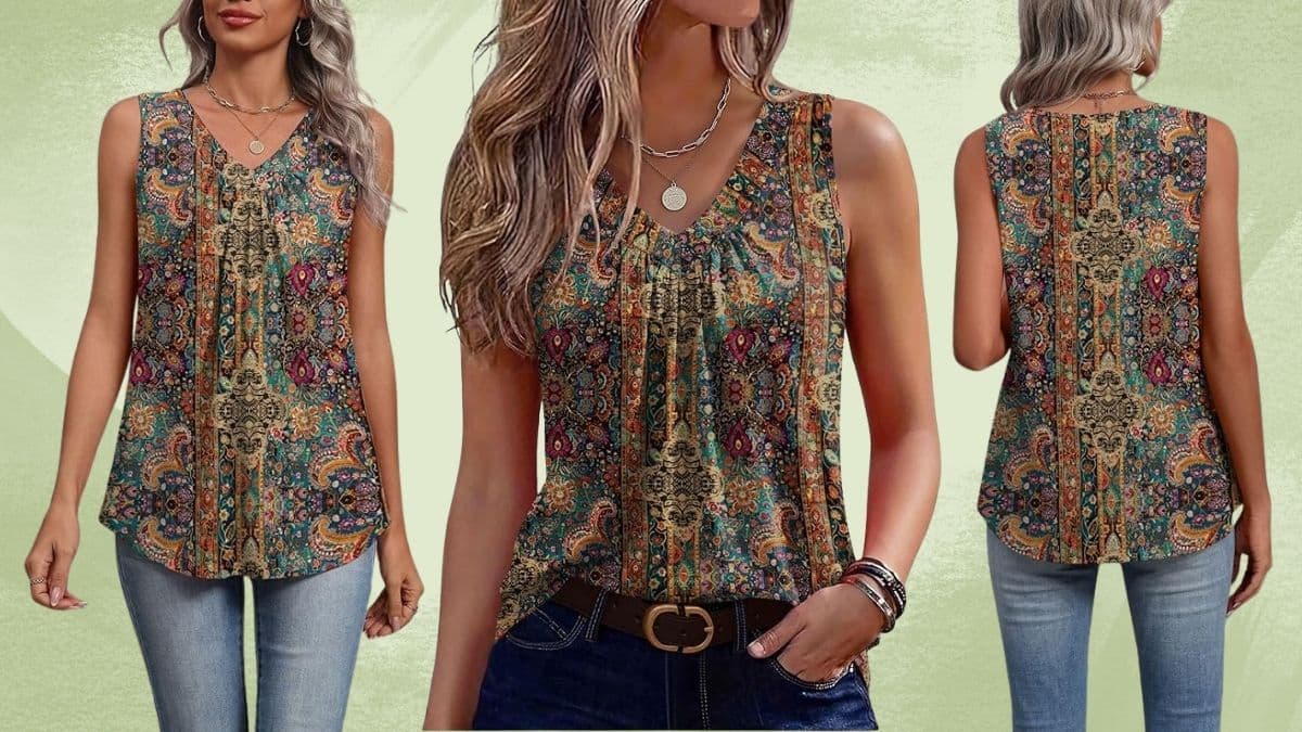 What Makes the Zeagoo Women’s V-Neck Pleated Tank Top a Reliable Pick for Everyday Summer Wear